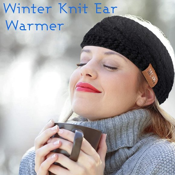 *RESERVED LISTING* Warm Headband Fuzzy Fleece Lined Headwrap Ear Warm - Picture 5 of 8